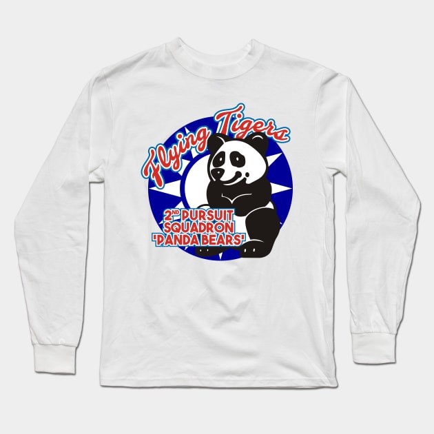 Flying Tigers Long Sleeve T-Shirt by MBK